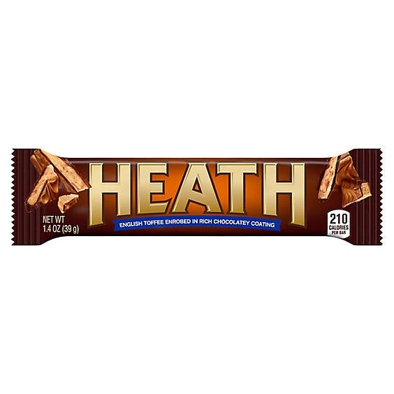 Is it Vegan? Heath Milk Chocolate English Toffee Candy Bar