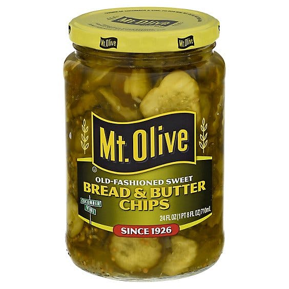 Is it Corn Free? Mt. Olive Pickles Chips Bread & Butter Chips Old-fashioned Sweet