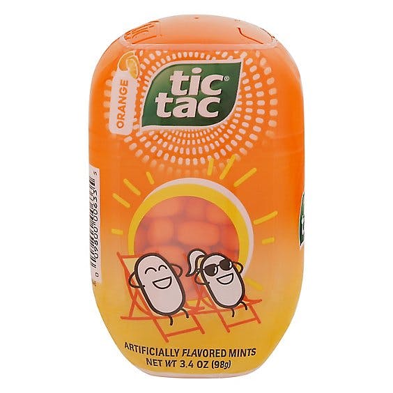 Is it Gelatin free? Tic Tac Orange