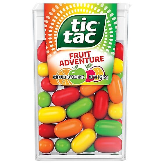 Is it Gelatin free? Tic Tac Mints Fruit Adventure