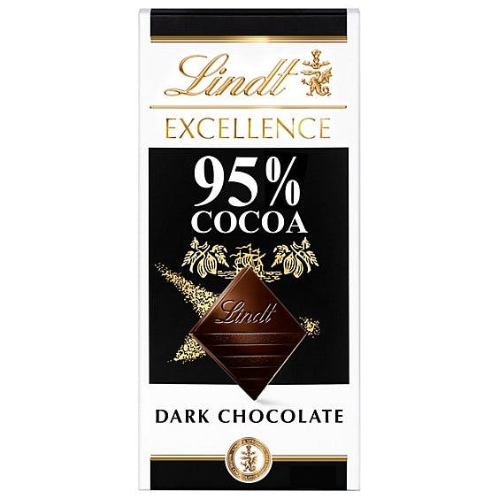 Is it Low FODMAP? Lindt Excellence Chocolate Bar Dark Chocolate 95% Cocoa