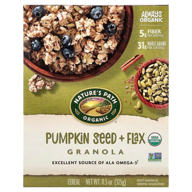 Is it Vegan? Nature's Path Pumpkin Seed Plus Flax Granola