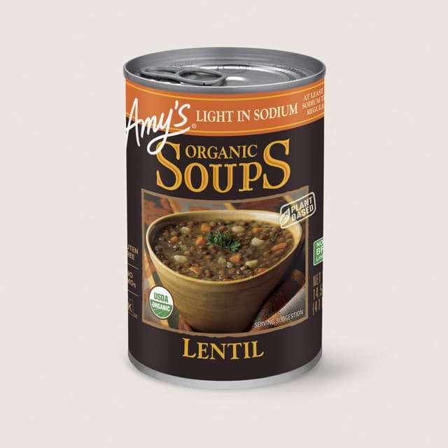 Is it Pescatarian? Amy's Kitchen Organic Light In Sodium Lentil Soup