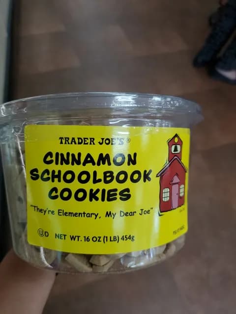 Is it MSG Free? Trader Joe's Cinnamon Schoolbook Cookies