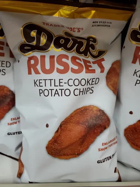 Is it Sesame Free? Trader Joe's Dark Russet Kettle-cooked Potato Chips