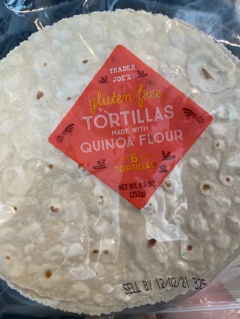 Is it Tree Nut Free? Trader Joe's Gluten Free Tortillas Made With Quinoa Flour