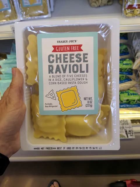 Is it Gelatin Free? Trader Joe's Gluten Free Cheese Ravioli