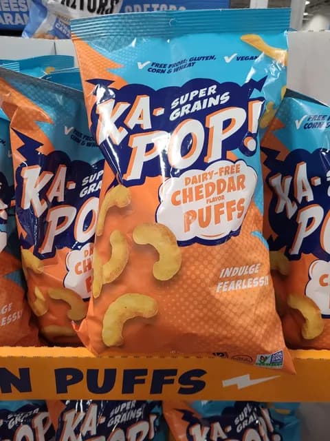 Is it Low Histamine? Ka-pop! Super Grains Dairy Free Cheddar Flavor Puffs