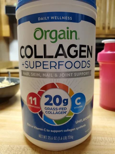 Is it Gluten Free? Orgain Collagen + Superfoods Unflavored