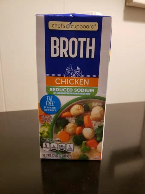 Is it Paleo? Chef's Cupboard Reduced Sodium Chicken Broth