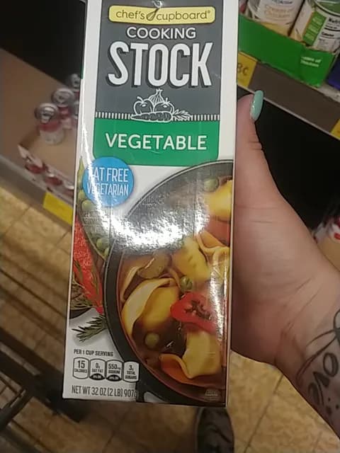 Is it Paleo? Chef's Cupboard Cooking Stock Vegetable