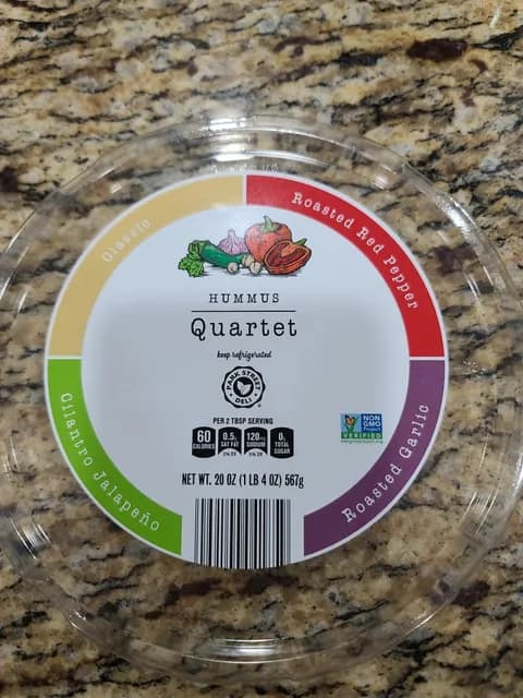 Is it Dairy Free? Park Street Deli Hummus Quartet