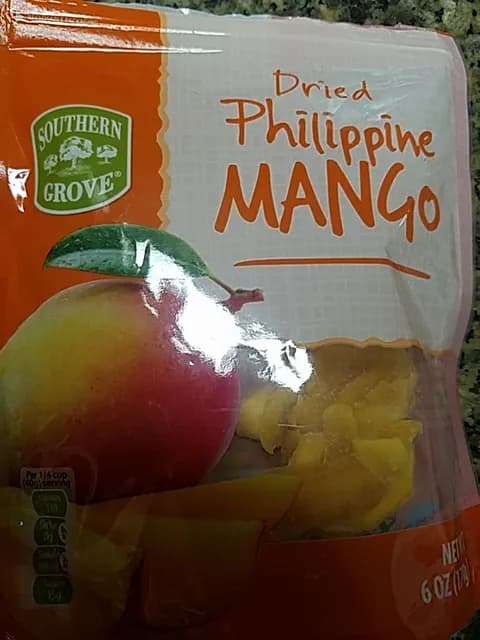 Is it Gluten Free? Southern Grove Dried Philippine Mango