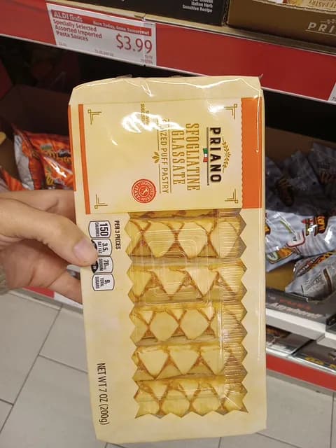 Is it Peanut Free? Priano Sfogliatine Glassate Glazed Puff Pastry