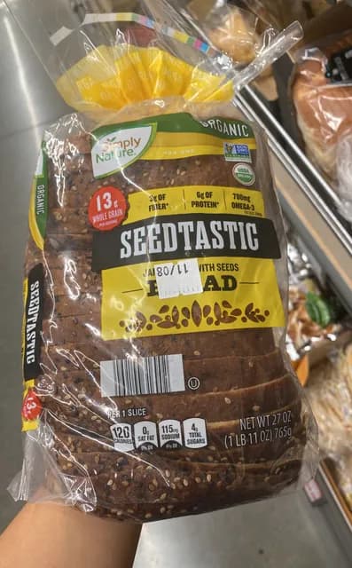 Is it Fish Free? Simply Nature Seedtastic Bread