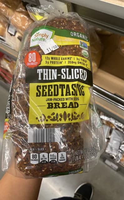 Is it Fish Free? Simply Nature Thin-sliced Seedtastic Bread