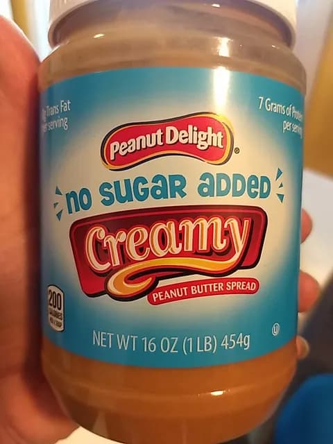Is it Low FODMAP? Peanut Delight No Sugar Added Creamy Peanut Butter Spread