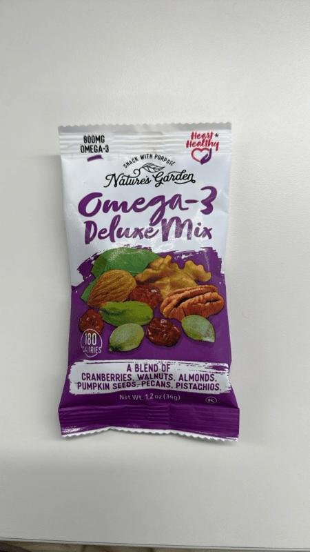 Is it Pescatarian? Nature's Garden Omega-3 Deluxe Mix