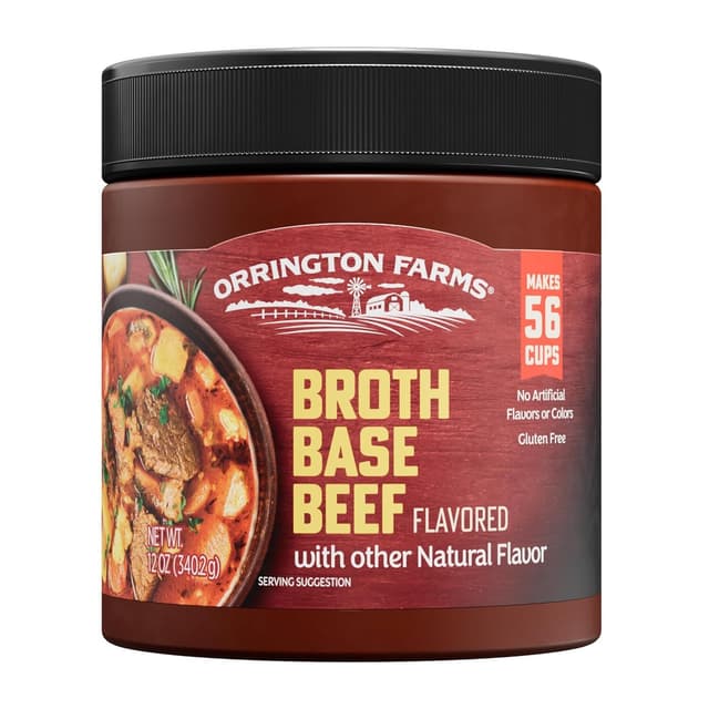 Is it Low FODMAP? Orrington Farms Beef Flavored Broth Base & Seasoning