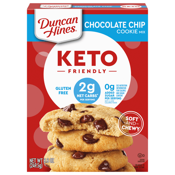 Is it Shellfish Free? Duncan Hines Keto Friendly Chocolate Chip Cookie