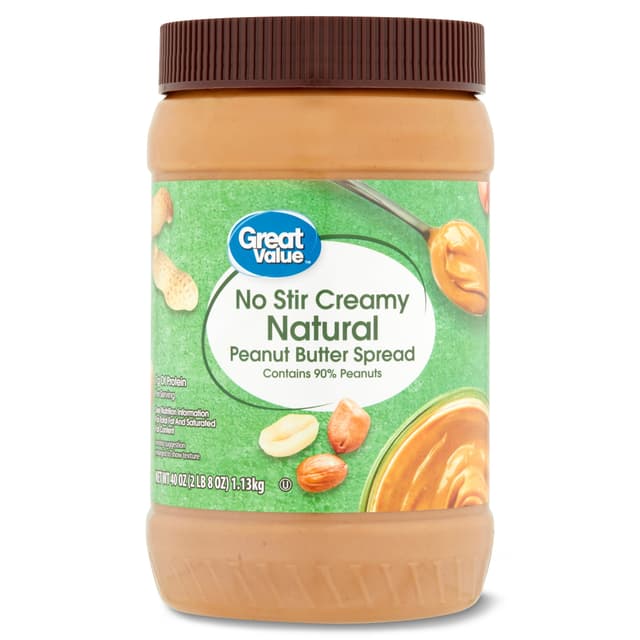 Is it Low FODMAP? Great Value No Stir Creamy Natural Peanut Butter Spread