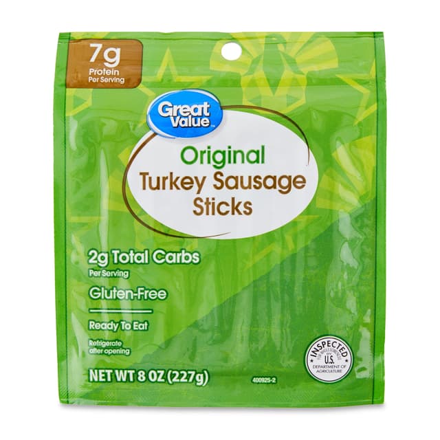 Is it Dairy Free? Great Value Original Turkey Sausage Sticks