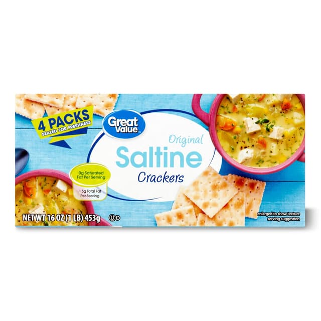 Is it Dairy Free? Great Value Saltine 16z