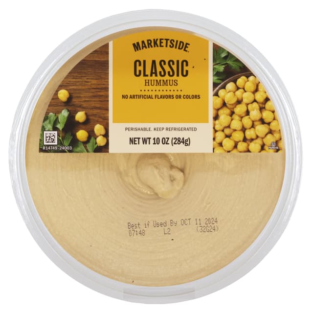 Is it Dairy Free? Marketside Classic Hummus