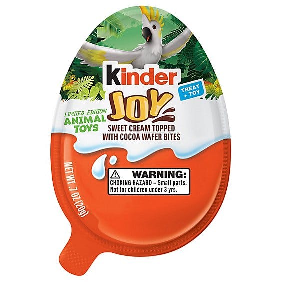 Is it Pescatarian? Kinder Egg Go Wild