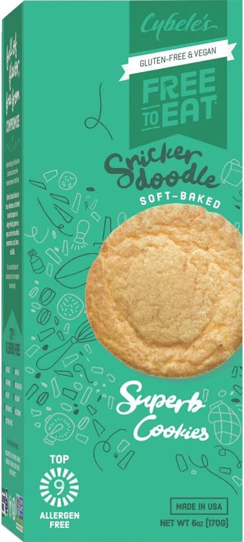 Is it Dairy Free? Cybele's Free To Eat Snicker Doodle Cookies Gluten Free