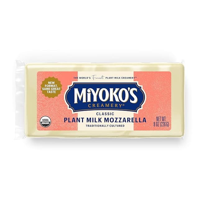 Is it Soy Free? Miyoko's Creamery Organic Cashew Milk Mozzarella