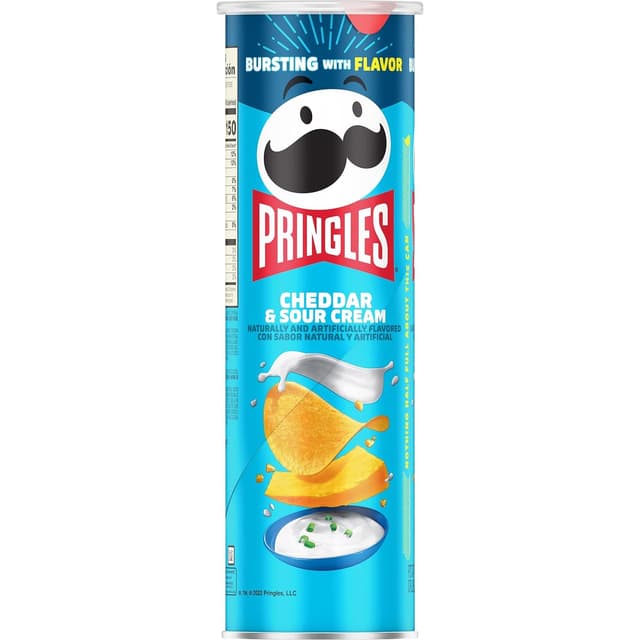 Is it Alpha Gal Friendly? Pringles Potato Crisps Chips Lunch Snacks Cheddar And Sour Cream