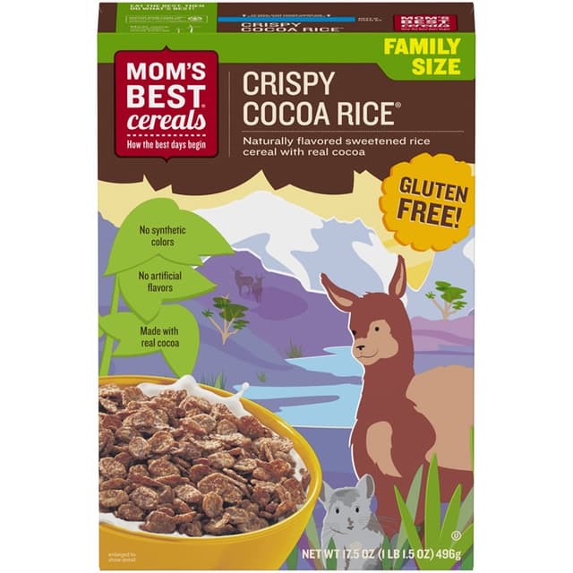 Is it Pescatarian? Mom's Best Crispy Cocoa Rice Cereal