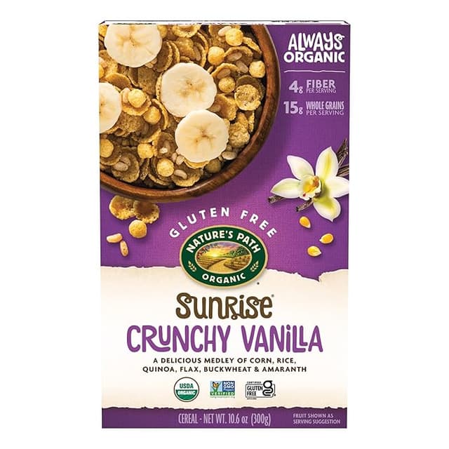 Is it Vegan? Nature's Path Sunrise Crunchy Vanilla Cereal