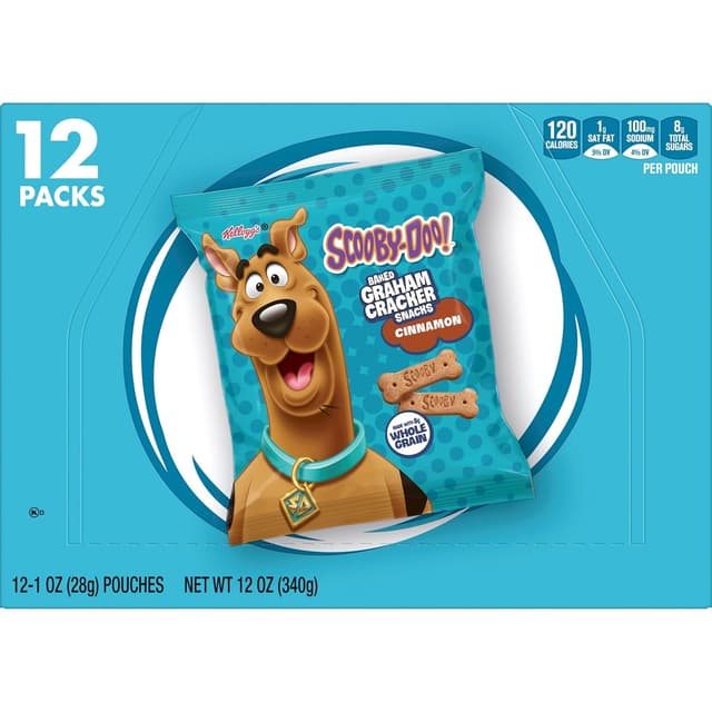 Is it Egg Free? Kellogg's Scooby-doo! Cinnamon Baked Graham Cracker Snacks
