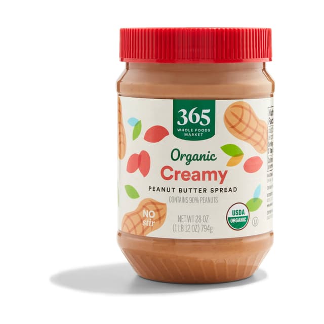 Is it Low FODMAP? 365 Whole Foods Market Organic Creamy Peanut Butter Spread