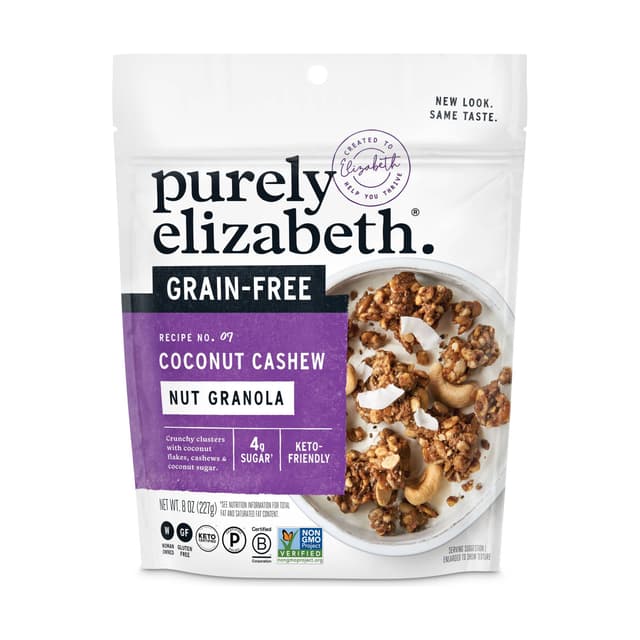 Is it Wheat Free? Purely Elizabeth Coconut Cashew Grain-free Granola
