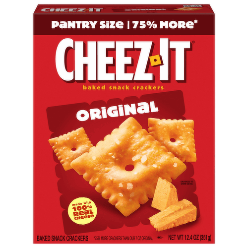 Is it Sesame Free? Cheez-it Cheese Crackers Baked Snack Original