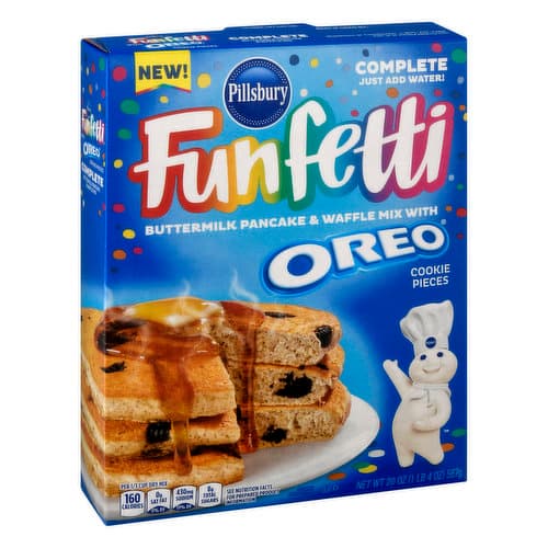 Is it Peanut Free? Pillsbury Funfetti Oreo Pancake Mix