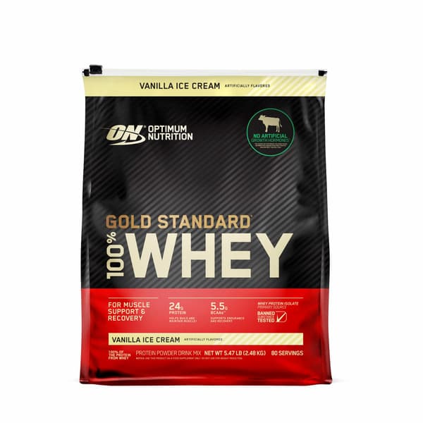 Is it Gluten Free? Optimum Nutrition 100% Gold Standard Vanilla Ice Cream Whey Protein Powder
